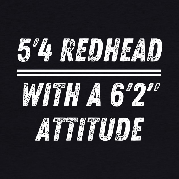 5'4" Redhead with Attitude by FunnyStylesShop
